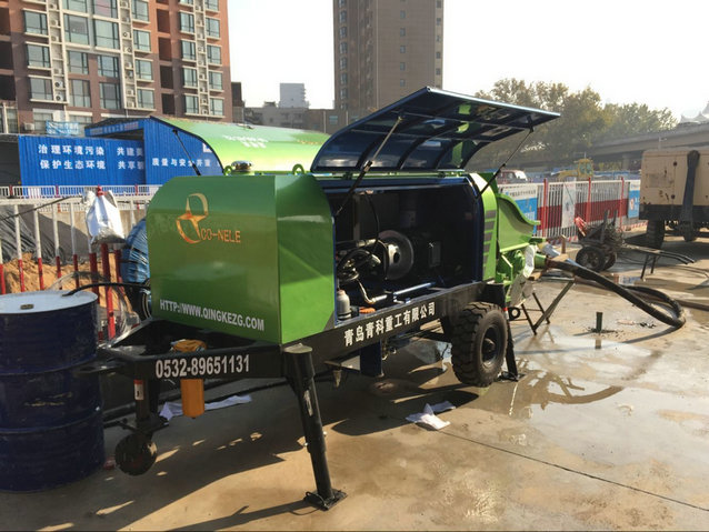 濕噴機 青科重工 混凝土濕噴機