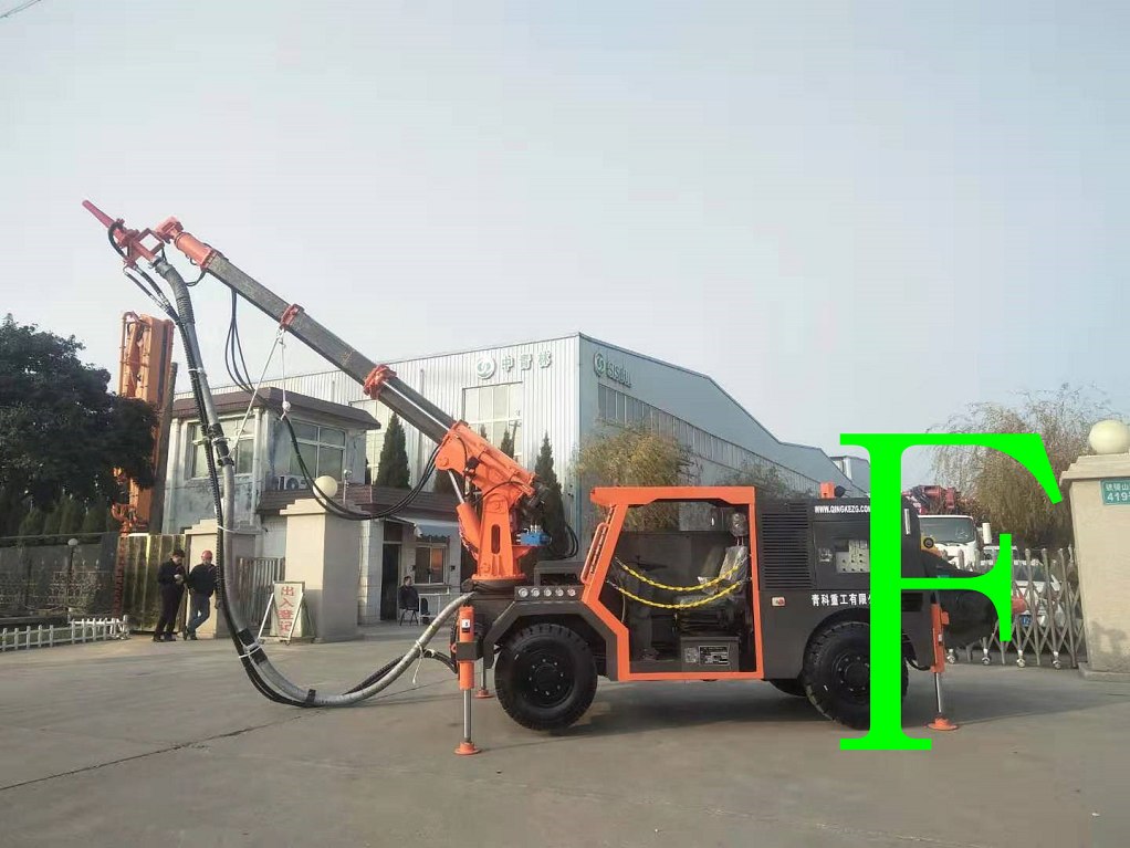 混凝土泵 青科重工 濕噴臺車